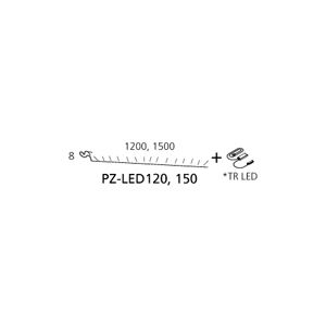 Alples - LED svjetlosna traka - ALPLES PRIZMA PZ-LED120 - slika 1