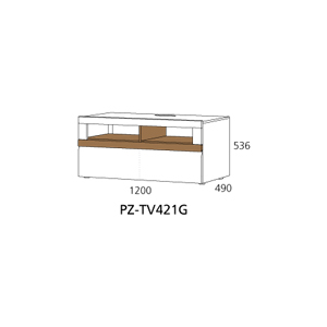 Alples - TV element - ALPLES PRIZMA PZ-TV421G - slika 1