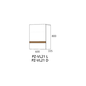 Alples - viseći element - ALPLES PRIZMA PZ-VL21 - slika 1