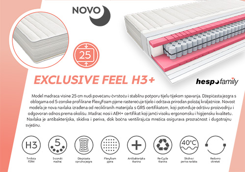 HESPO EXCLUSIV FEEL H3+