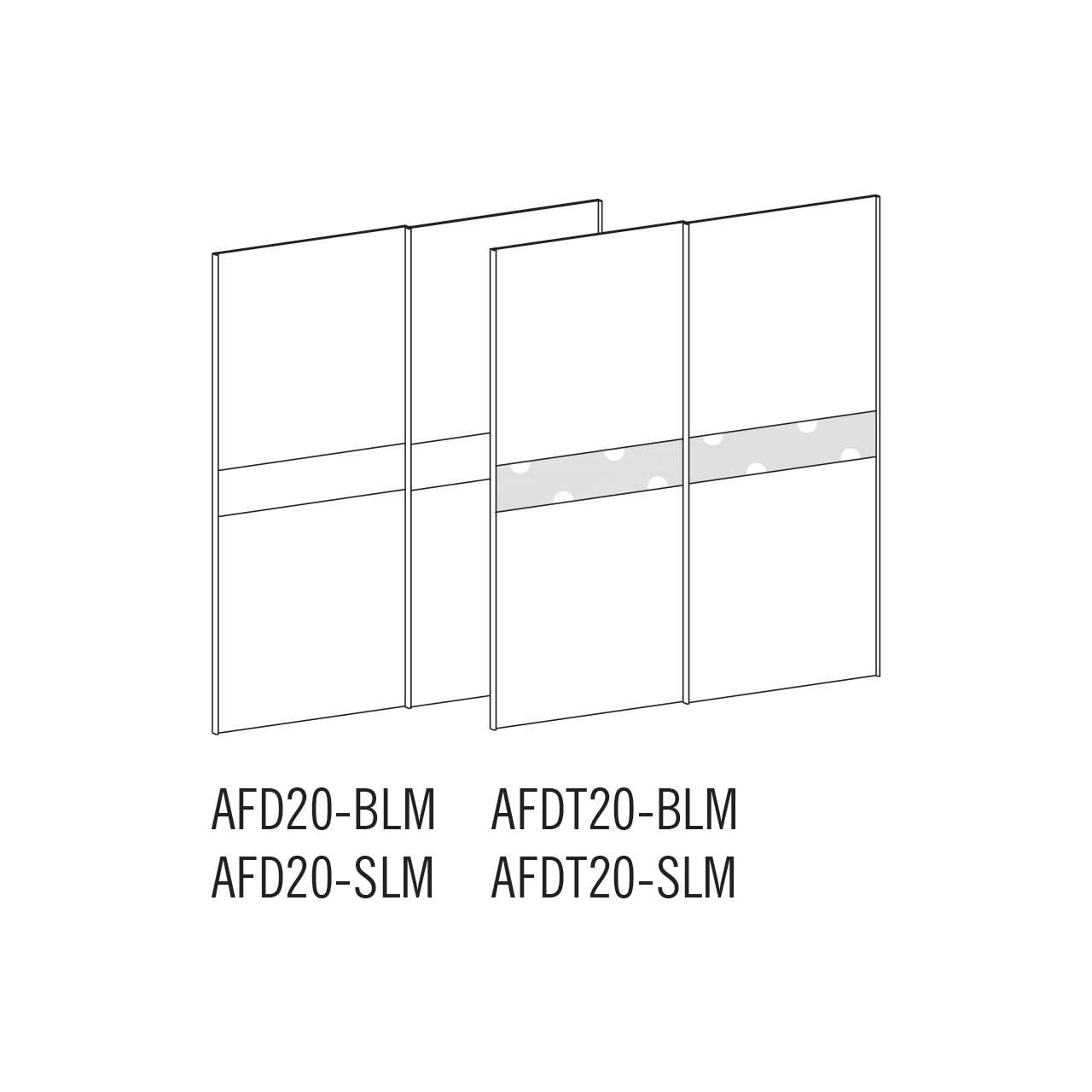 Alples - klizna vrata ormara - ALPLES ARABESKA AFD20 - slika 1