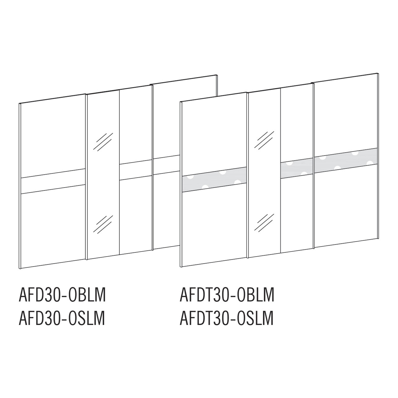 Alples - klizna vrata ormara - ALPLES ARABESKA AFDT30-O - slika 1