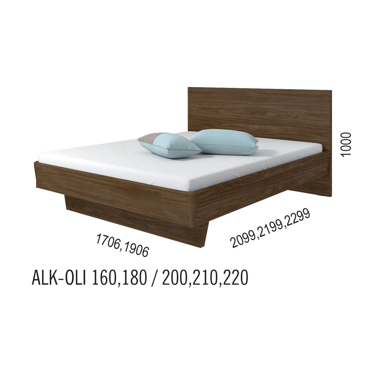 Alples - krevet - ALPLES ARABESKA ALK-OLI - slika 1