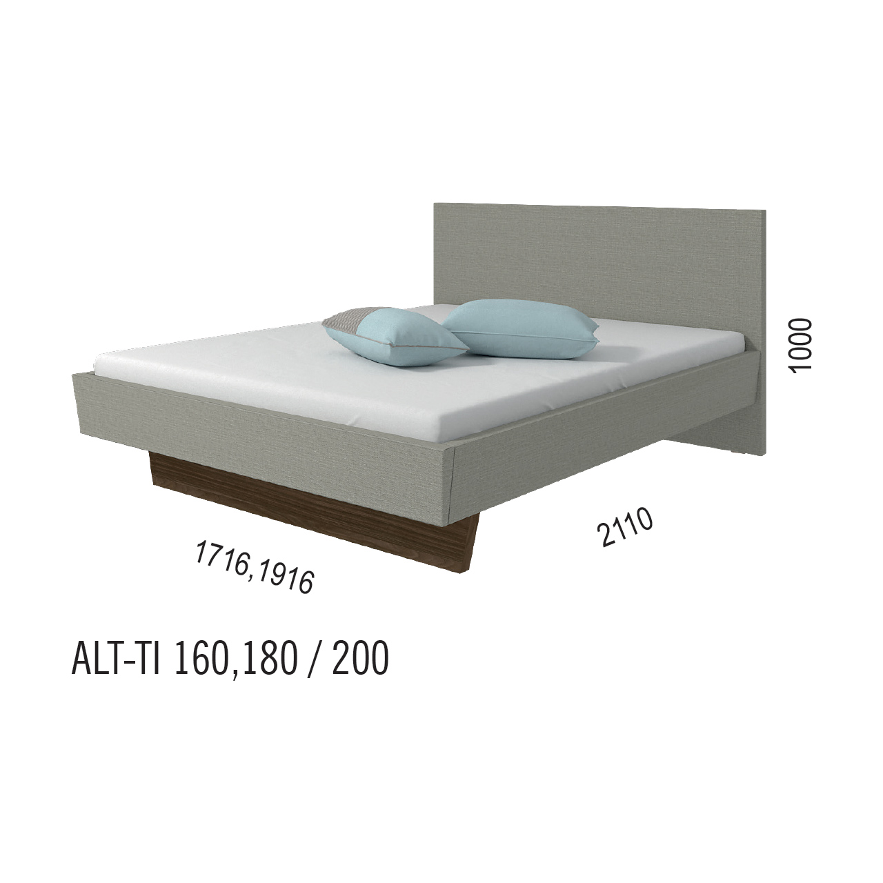 Alples - krevet - ALPLES ARABESKA ALT-TI – slika 1