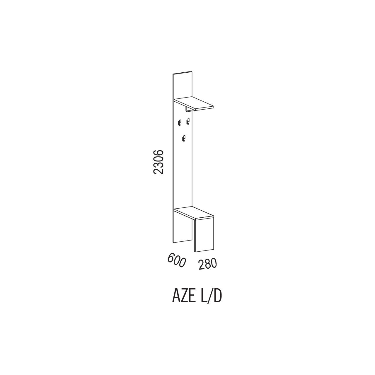Alples - završni element - ALPLES ARABESKA AZE - slika 1