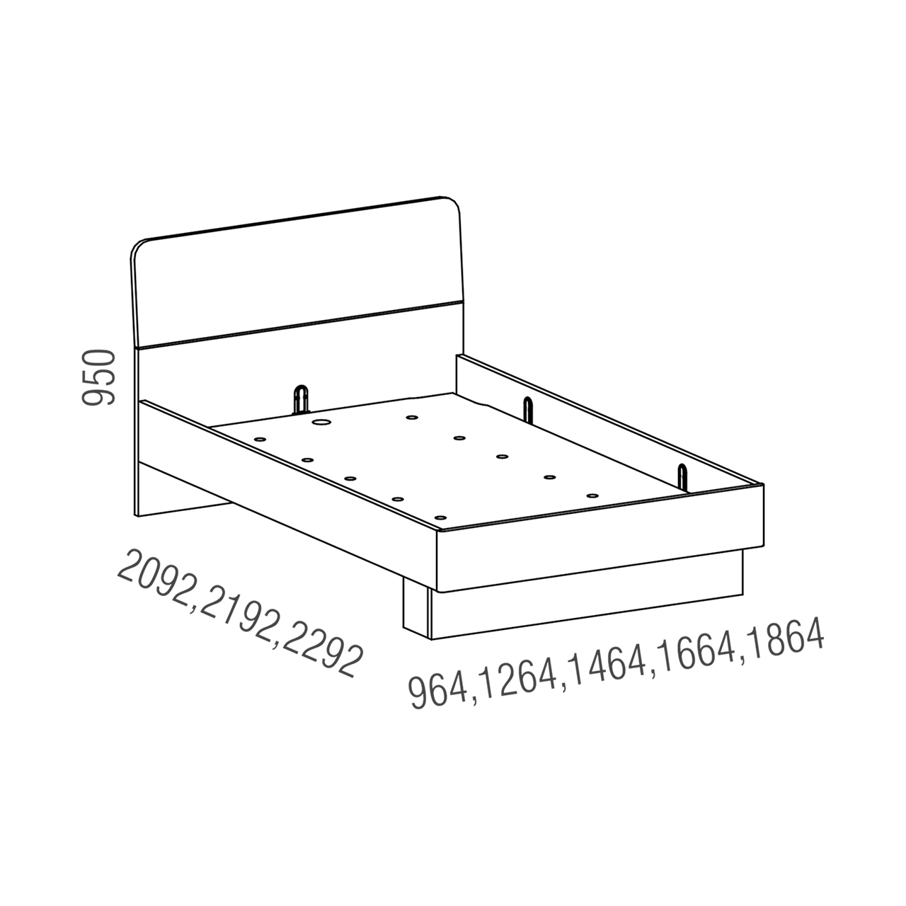 Alples - krevet - ALPLES MEDEJA MLEK - slika 1
