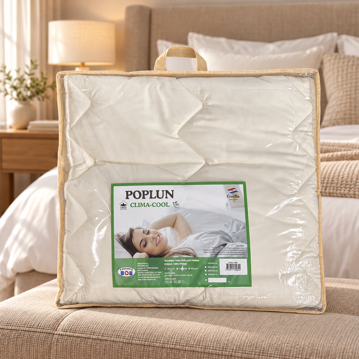 Peperko - poplun - Pamučni poplun - 600g (pamuk 100%) - slika 5