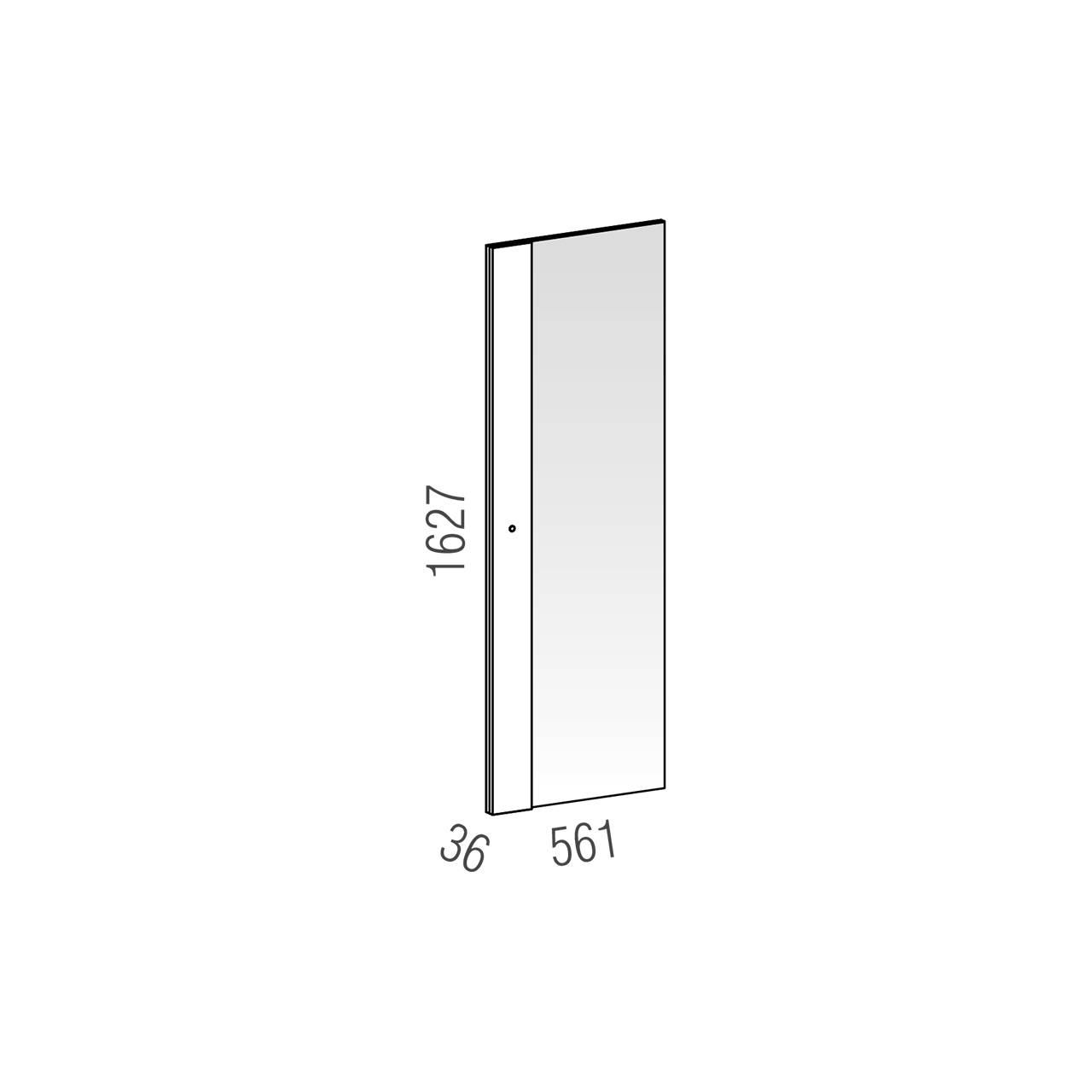 Alples - ogledalo - ALPLES MEDEJA MPO2 - slika 1