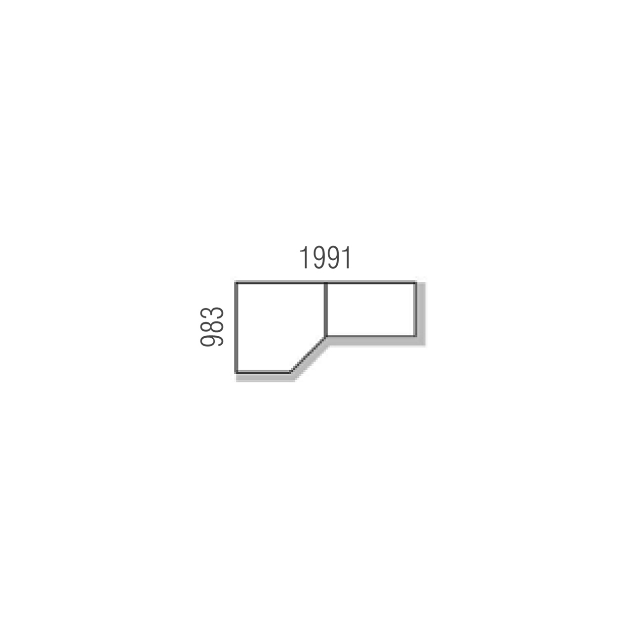 Alples - korpus ormara - ALPLES MEDEJA MSK2 - slika 1