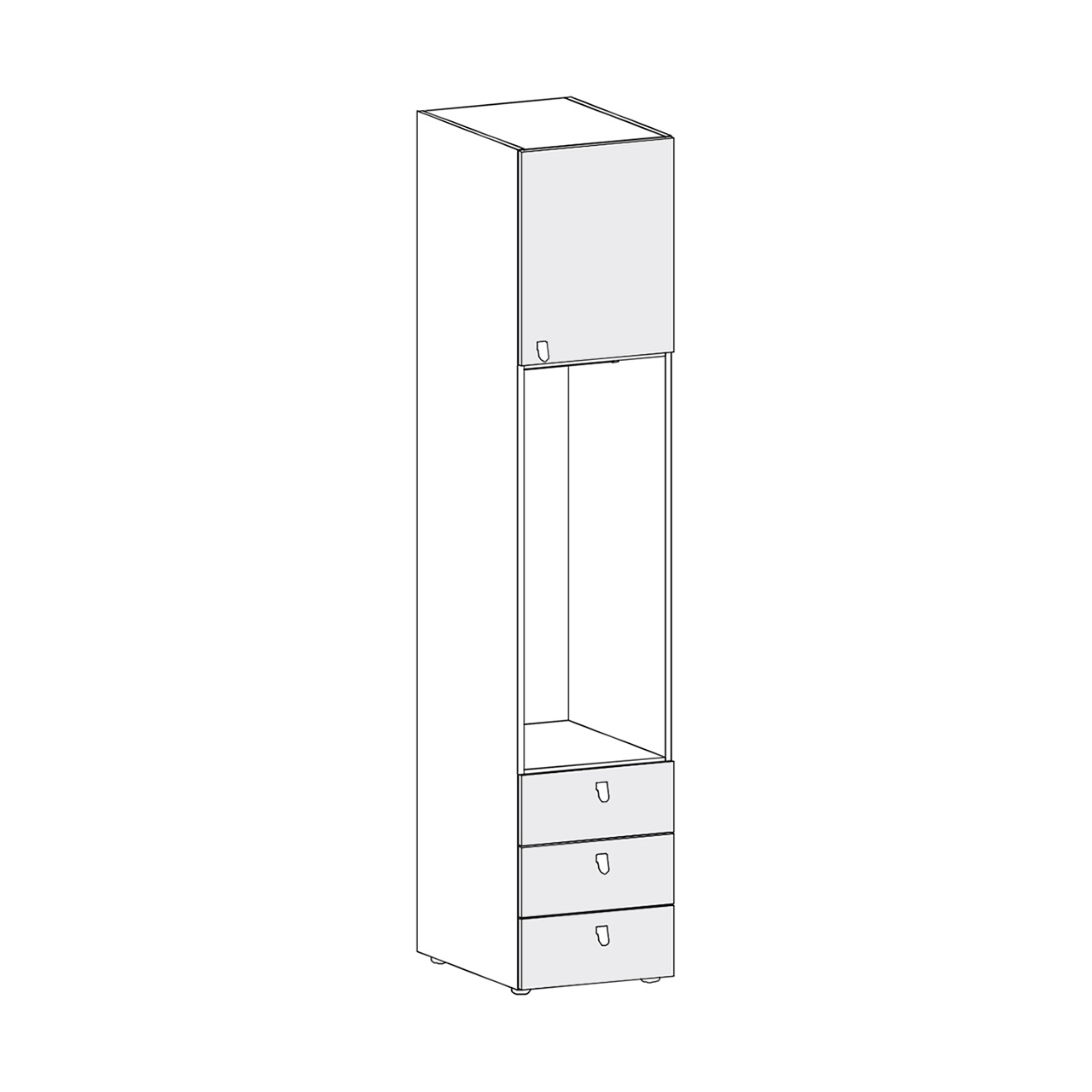 Alples - ormar - ALPLES MAGNET M18-6G - slika 1