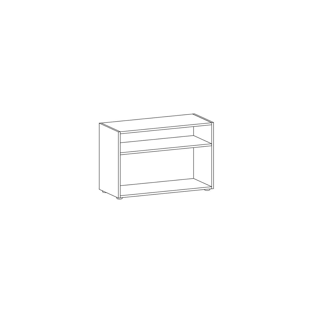 Alples - ormarić - ALPLES MAGNET M23-1BP - slika 1