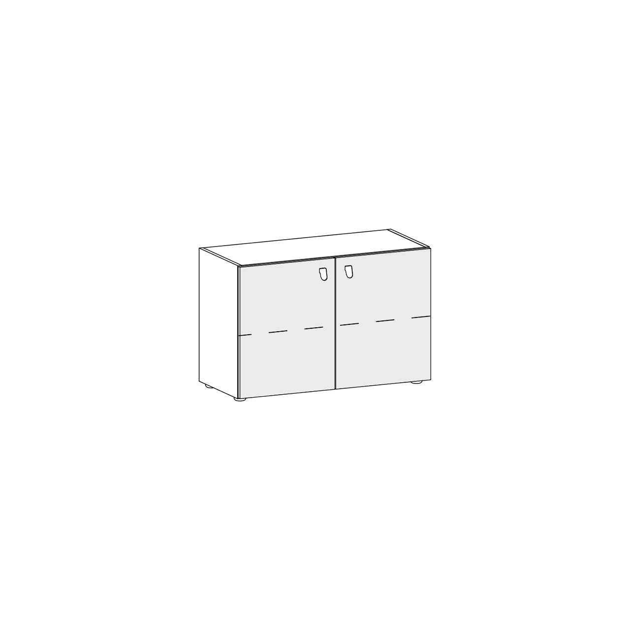 Alples - ormarić - ALPLES MAGNET M23-2BP - slika 1