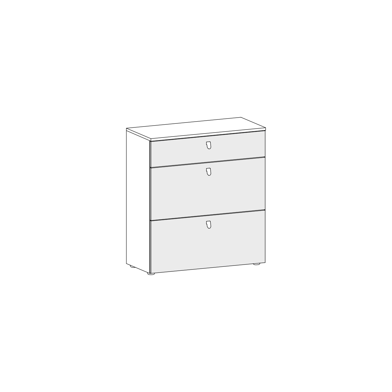 Alples - ormarić - ALPLES MAGNET M25-4 - slika 1