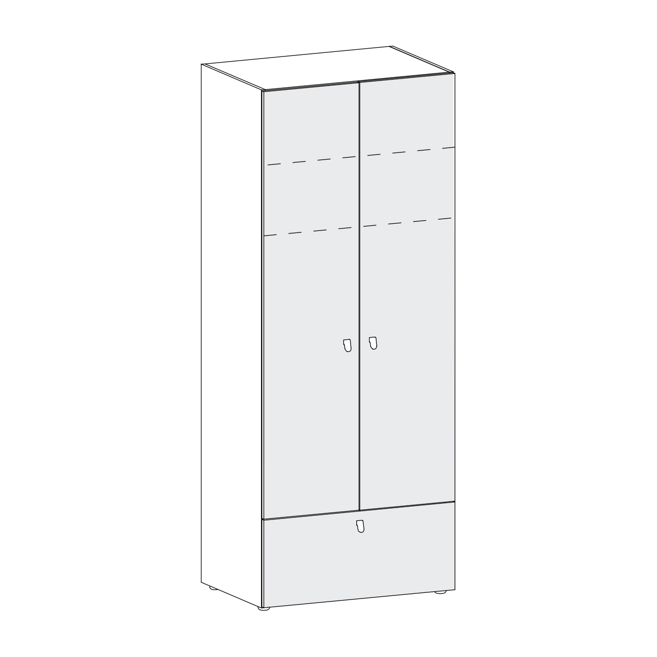 Alples - ormar - ALPLES MAGNET M28-2G - slika 1