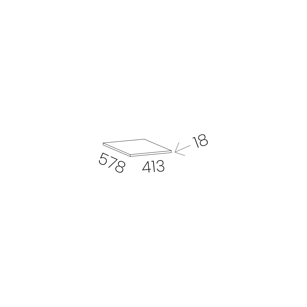 Alples - dodatna polica - ALPLES MAGNET MDP-1G - slika 1