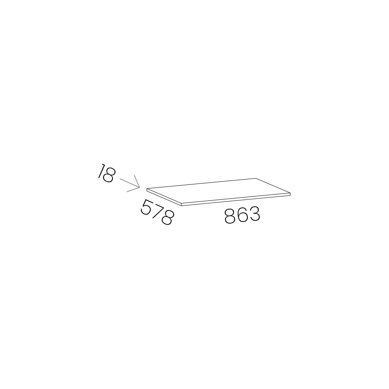 Alples - dodatna polica - ALPLES MAGNET MDP-2G - slika 1