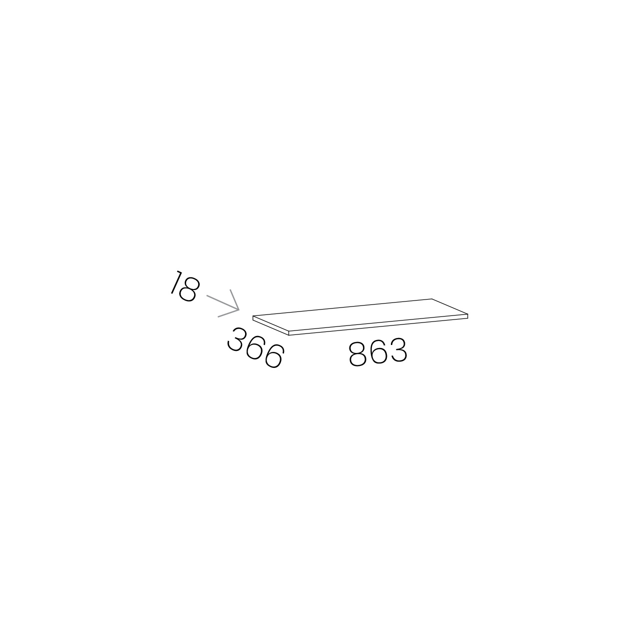 Alples - dodatna polica - ALPLES MAGNET MDP-2 - slika 1