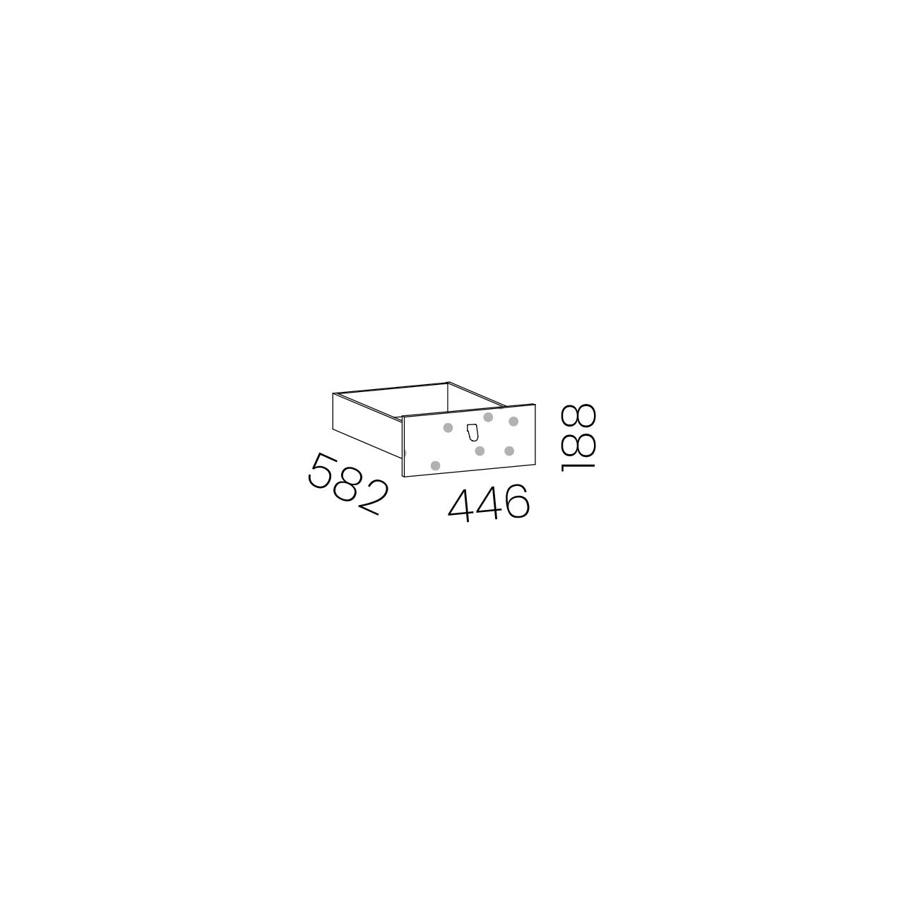 Alples - ladica - ALPLES MAGNET MF-11GT - slika 1