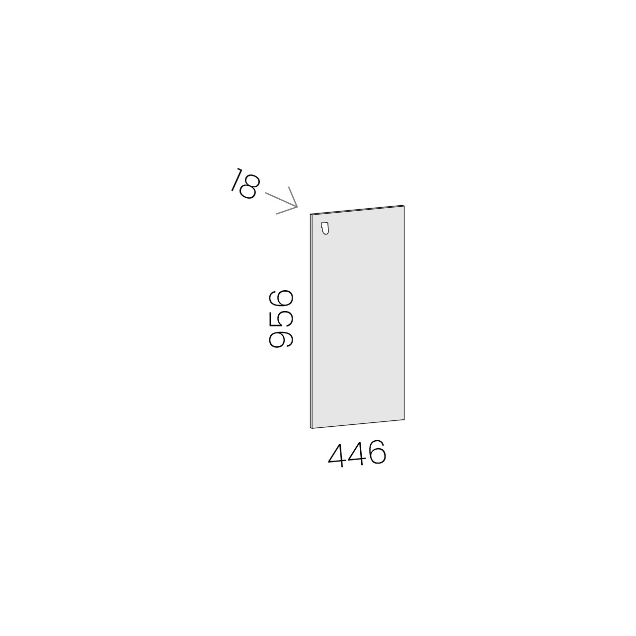 Alples - vrata - ALPLES MAGNET MF-15 - slika 1