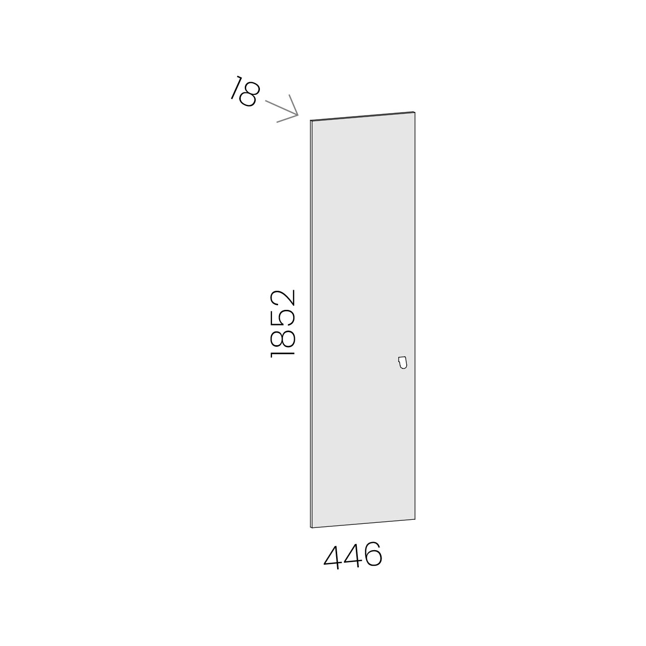 Alples - vrata - ALPLES MAGNET MF-17 - slika 1