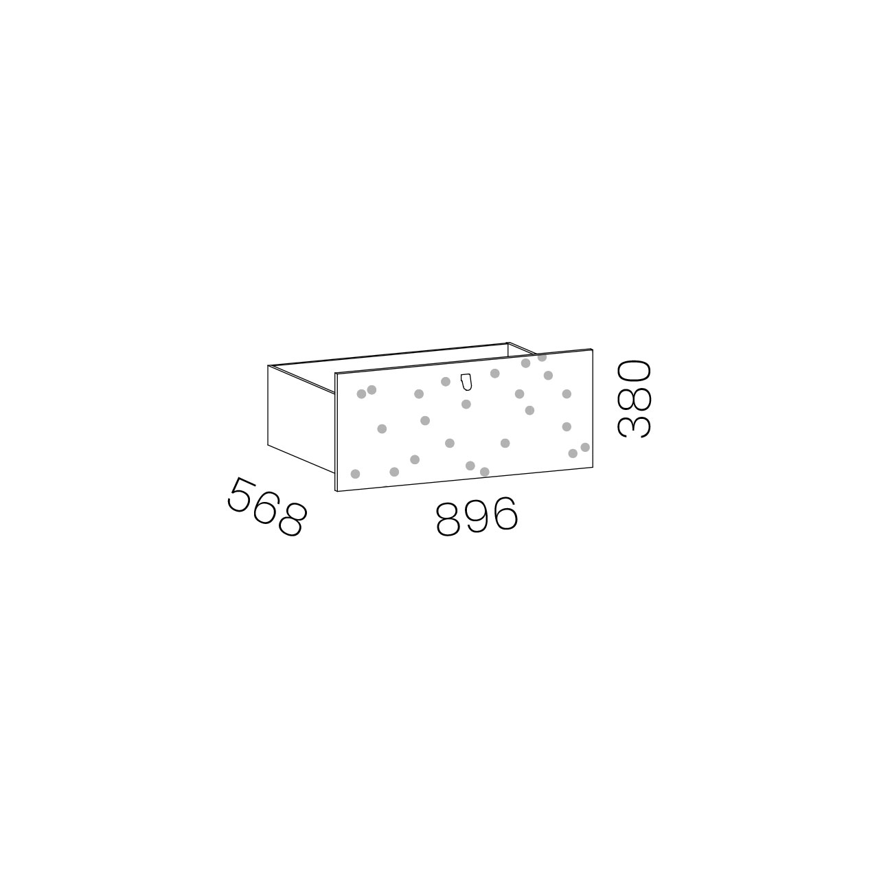 Alples - ladica - ALPLES MAGNET MF-22GT - slika 1