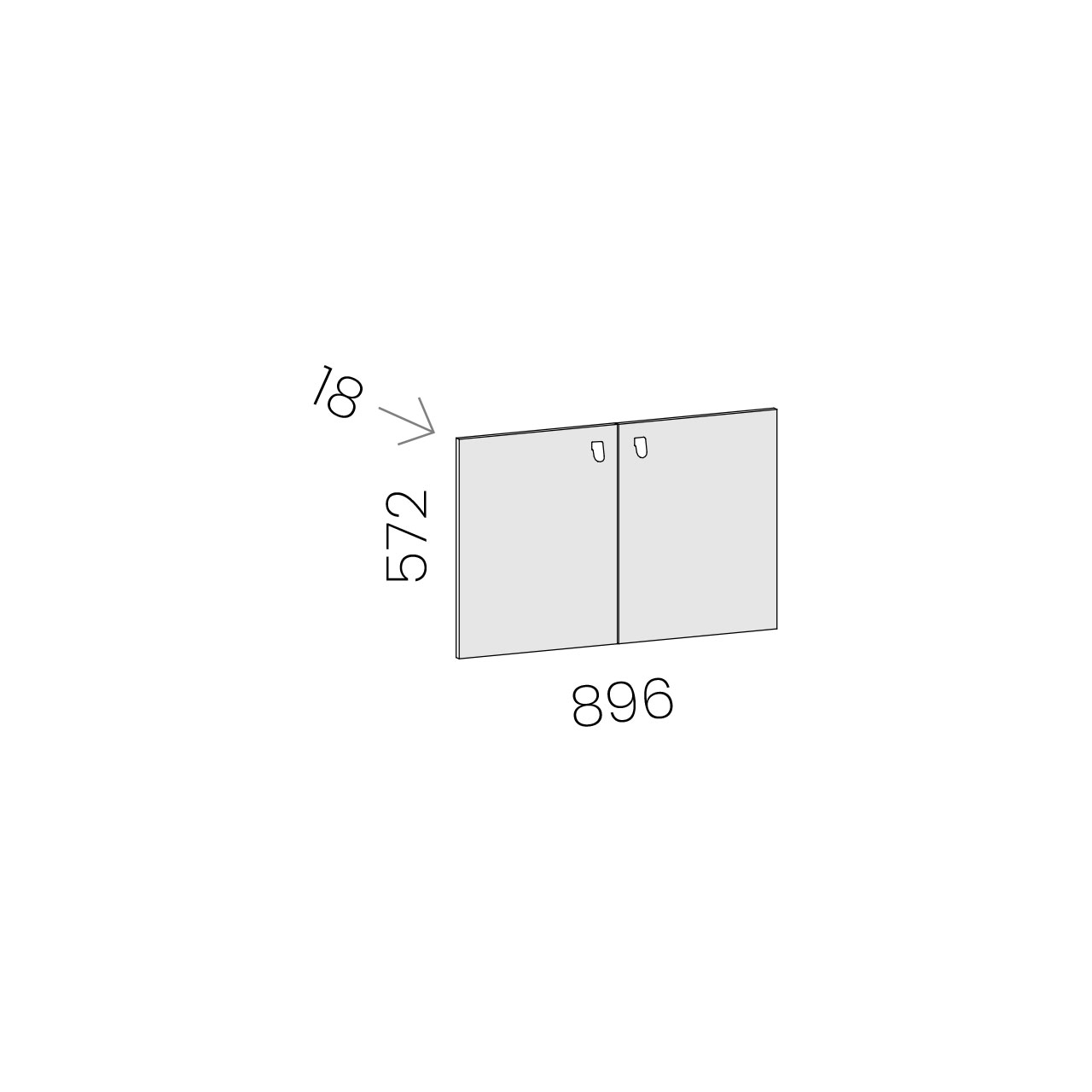 Alples - vrata - ALPLES MAGNET MF-23 - slika 1