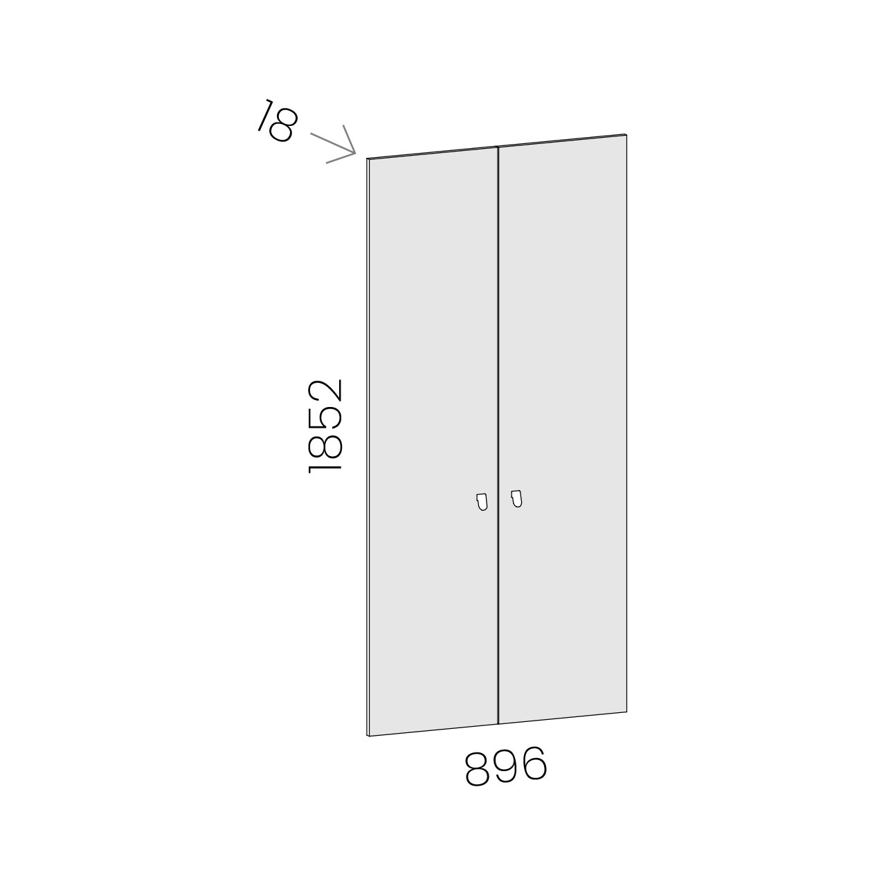 Alples - vrata - ALPLES MAGNET MF-27 - slika 1