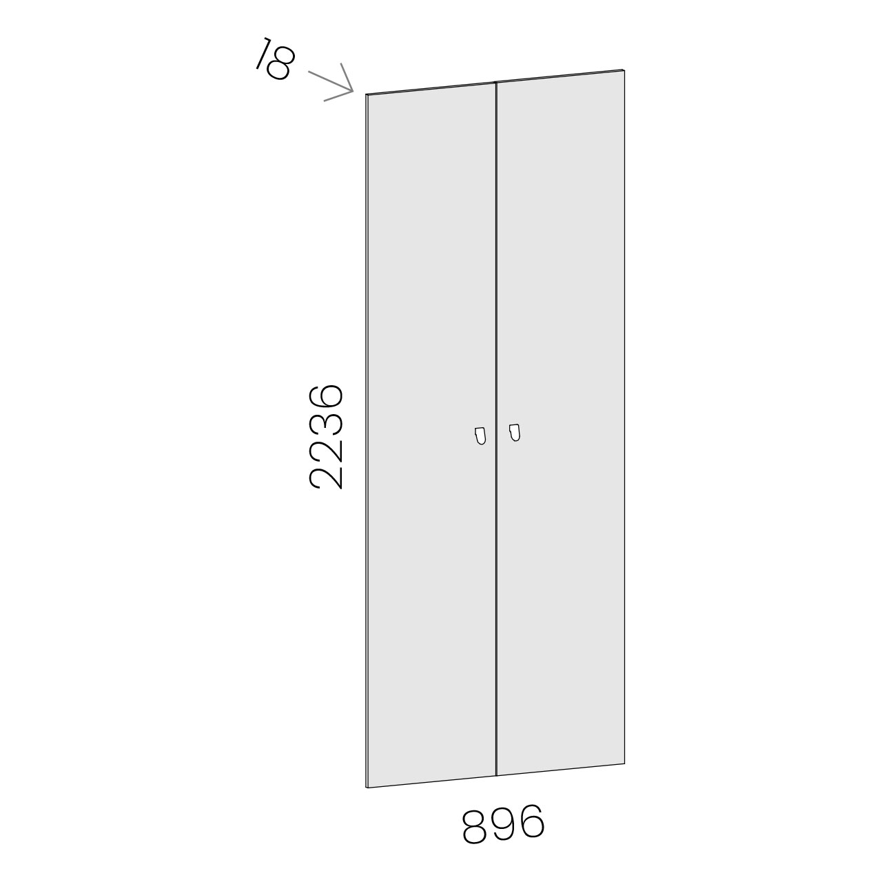 Alples - vrata - ALPLES MAGNET MF-28 - slika 1