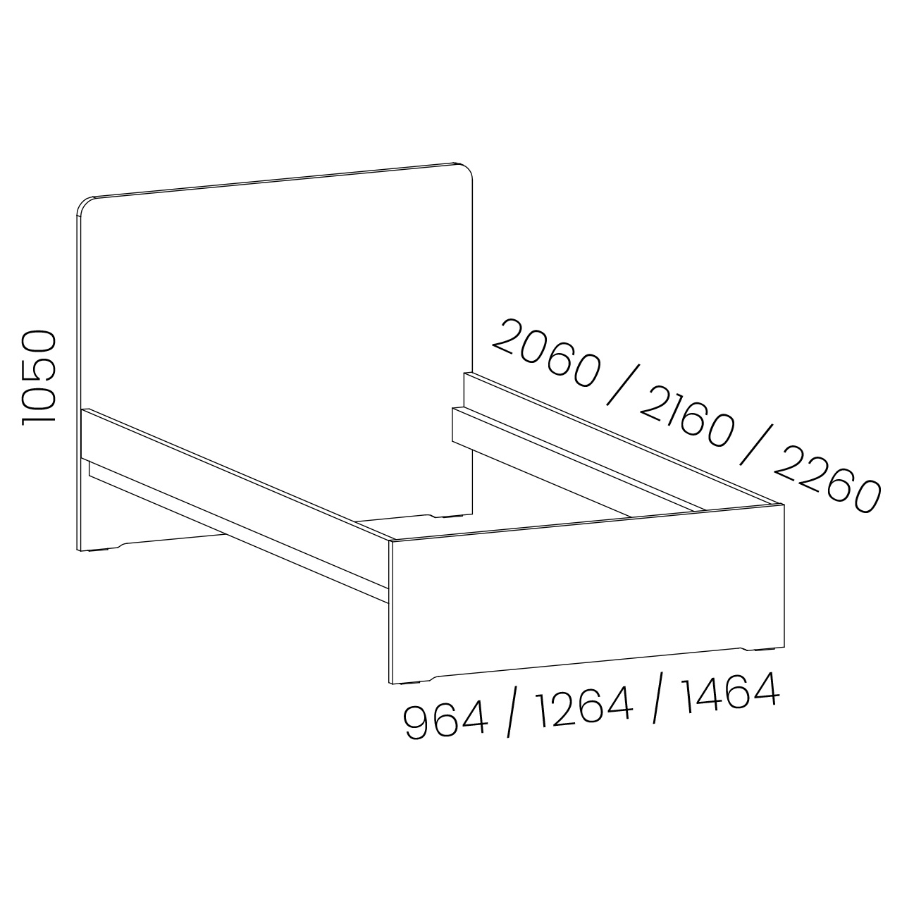 Alples - krevet - ALPLES MAGNET V - slika 1