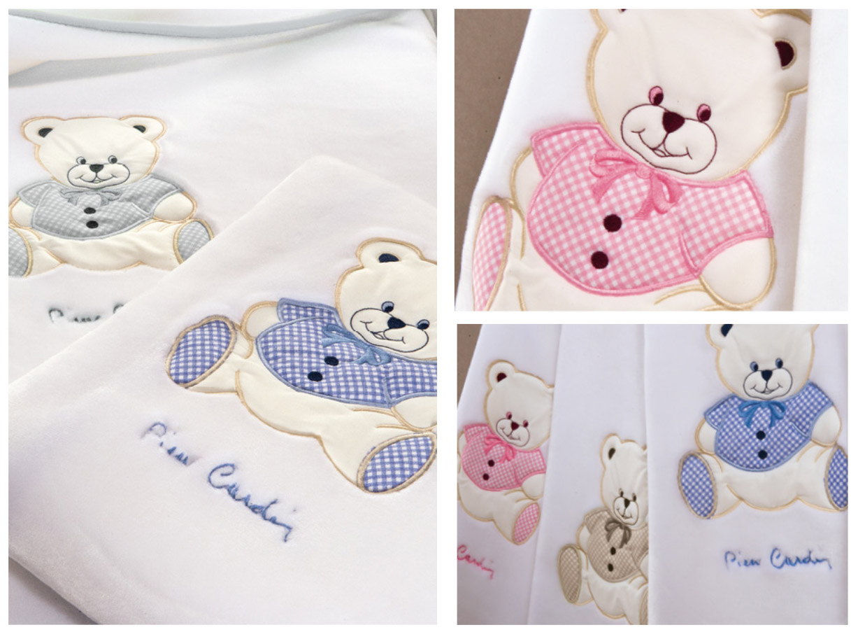 Bamt - dječja dekica - PIERRE CARDIN BABY NANCY 545 PLAVA 80x110 - slika 3