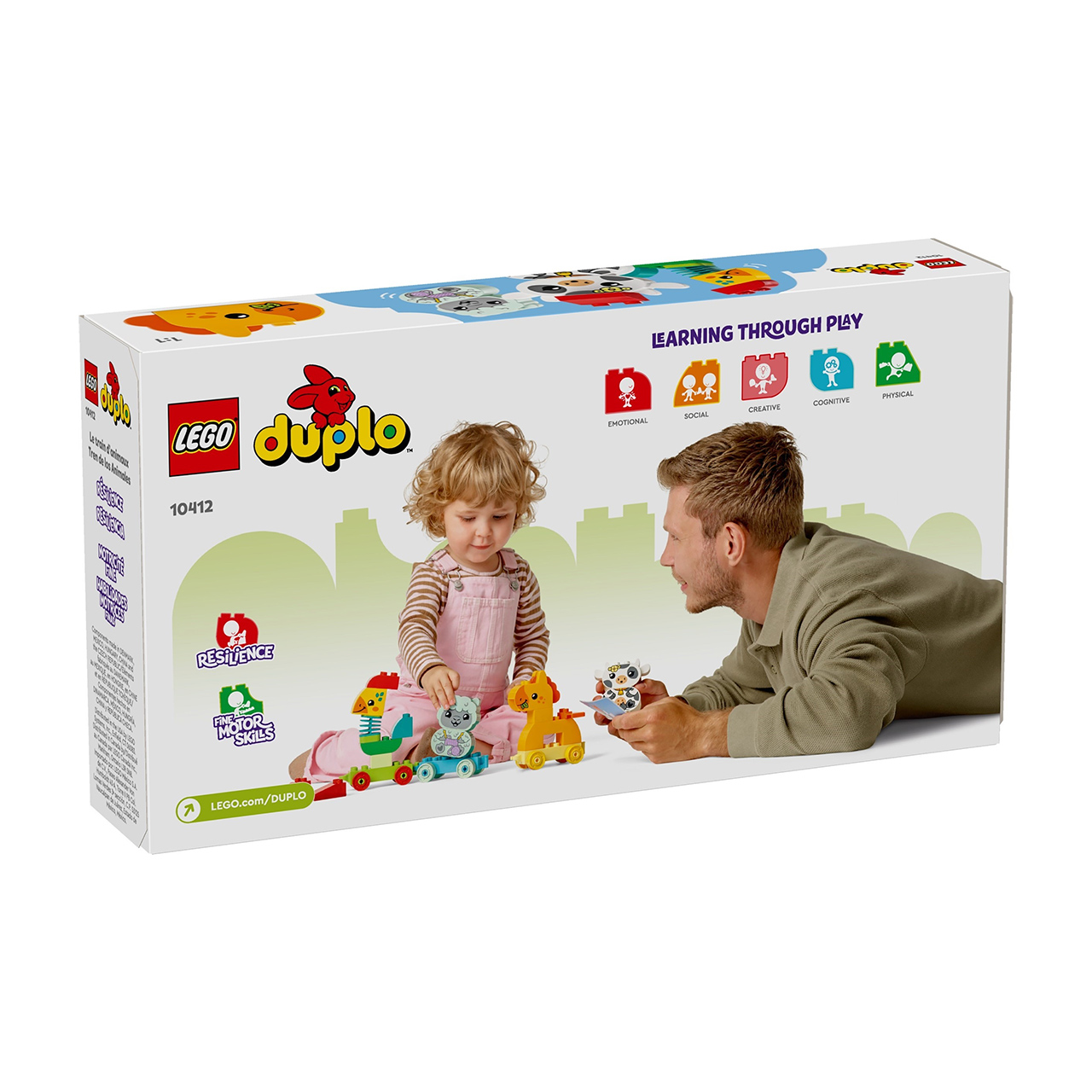 Lego - kocke - LEGO 10412 Vlak sa životinjama - slika 2