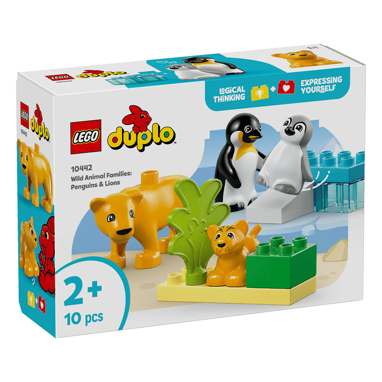 Lego - kocke - LEGO 10442 Obitelji divljih životinja: pingvini i - slika 1