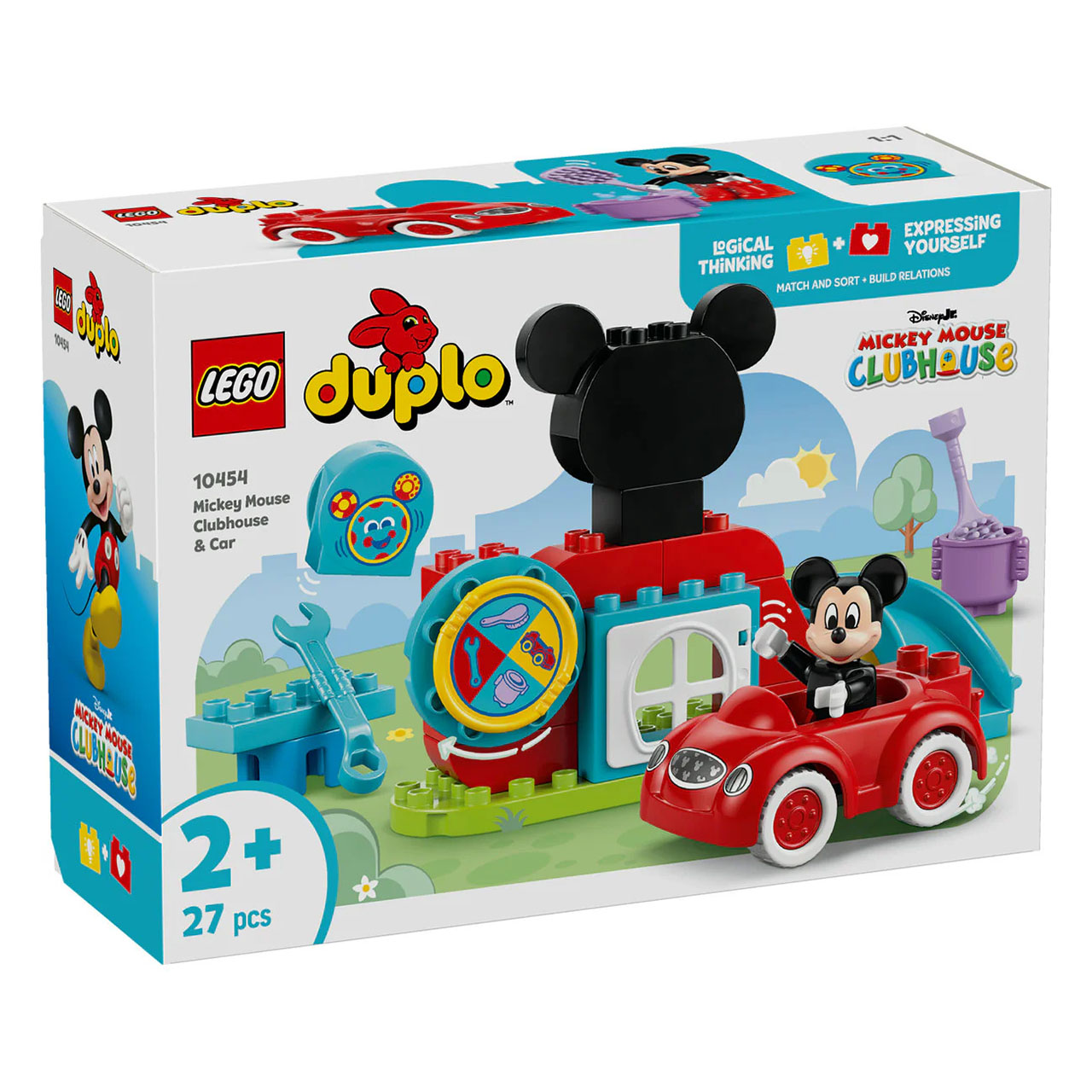 Lego - kocke - LEGO 10454 Klub i auto Mickeyja Mousea - slika 1
