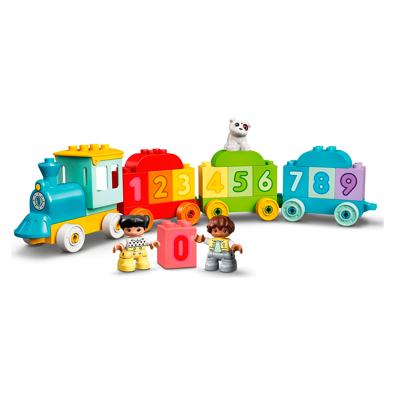 Lego - kocke - LEGO 10954 Vlakić s brojevima - naučimo se brojati - slika 2