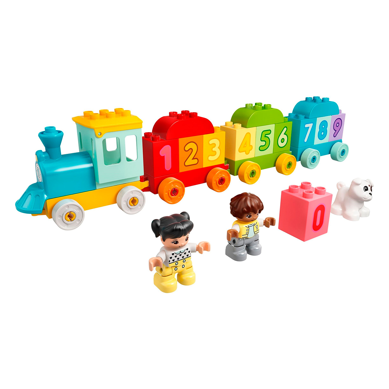 Lego - kocke - LEGO 10954 Vlakić s brojevima - naučimo se brojati - slika 3