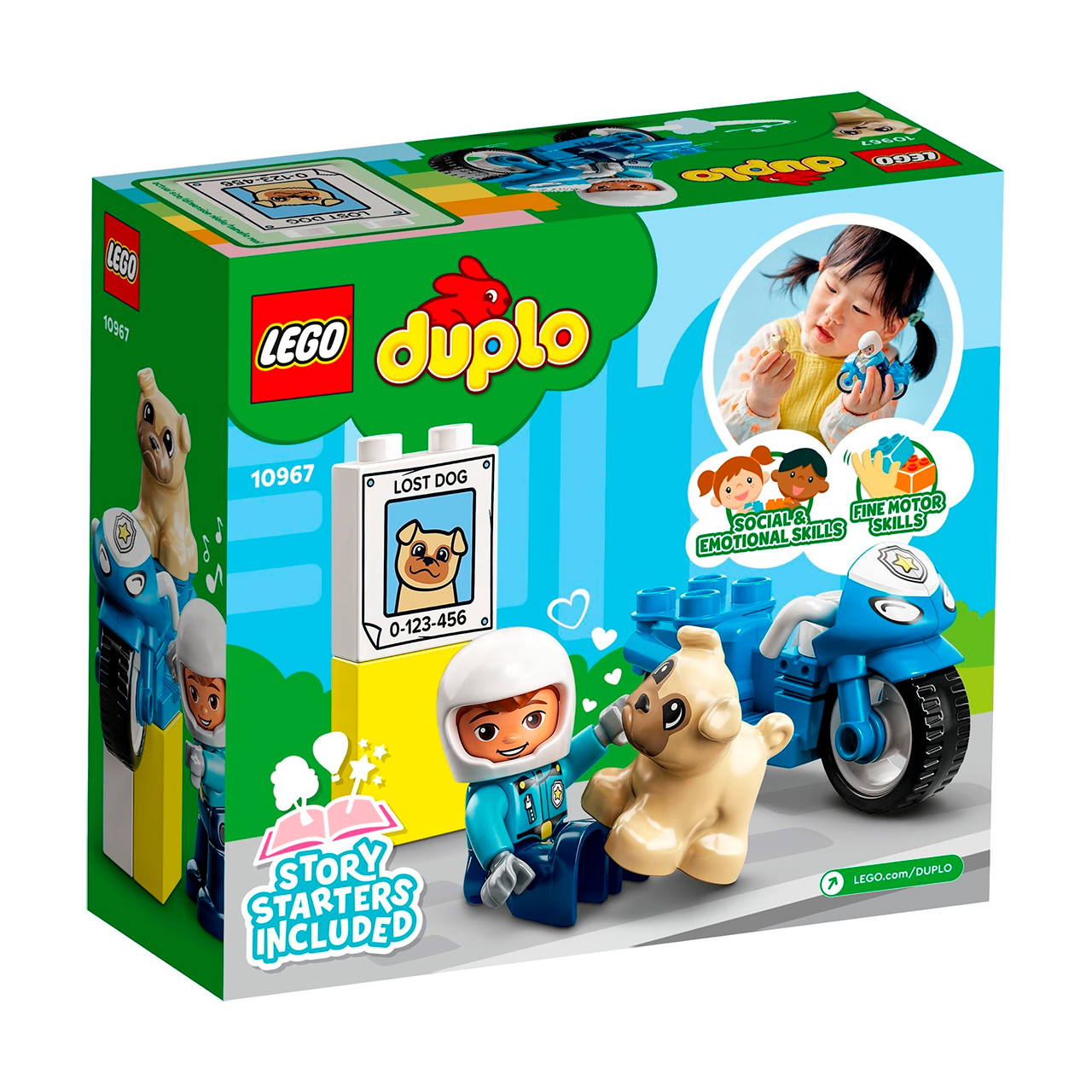 Lego - kocke - LEGO 10967 Policijski motocikl - slika 3