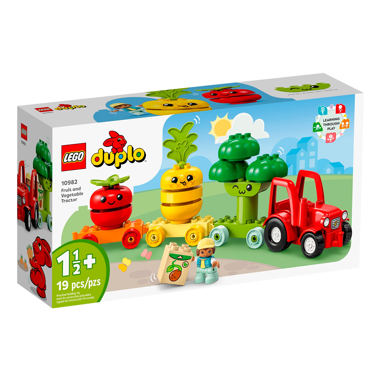 Lego - kocke - LEGO 10982 Traktor s voćem i povrćem - slika 1