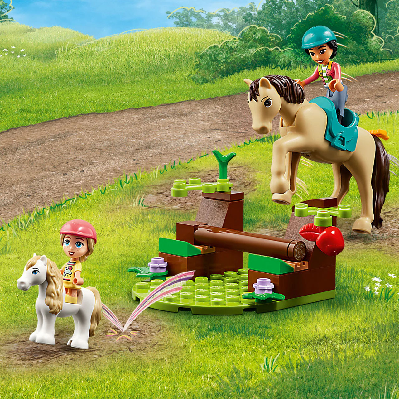 Lego - kocke - LEGO 42634 Prikolica za konja i ponija - slika 3