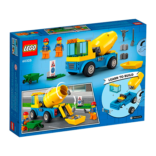 LEGO 60325 Kamion s mješalicom cementa