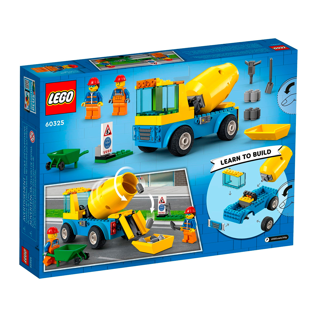 Lego - kocke - LEGO 60325 Kamion s mješalicom cementa - slika 3