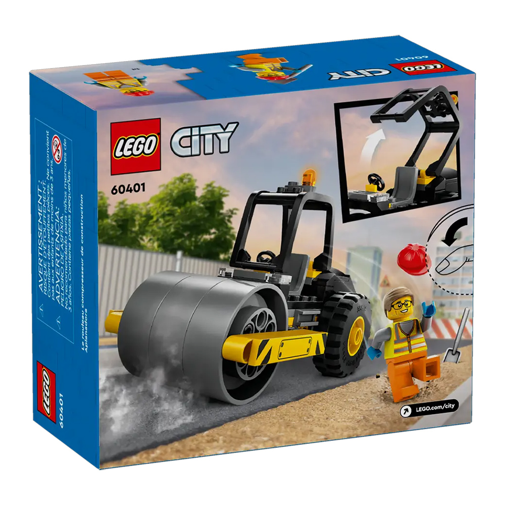 Lego - kocke - LEGO 60401 Građevinski valjak - slika 2