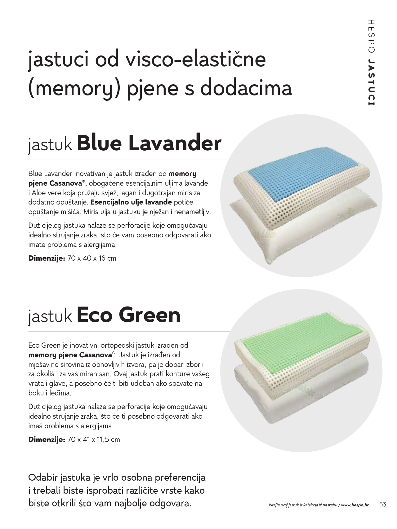 Hespo - jastuk - HESPO BLUE LAVENDER - slika 3