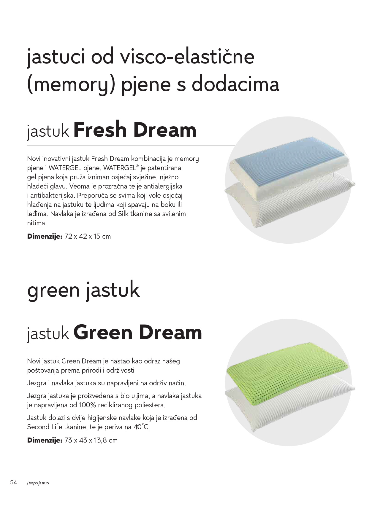 Hespo - jastuk - HESPO FRESH DREAM - slika 3