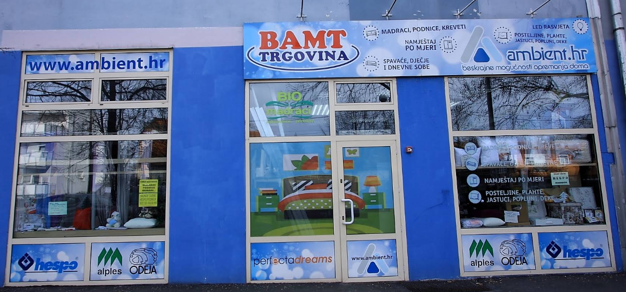 Vanjski izgled trgovine B.A.M.T. TRGOVINA d.o.o.